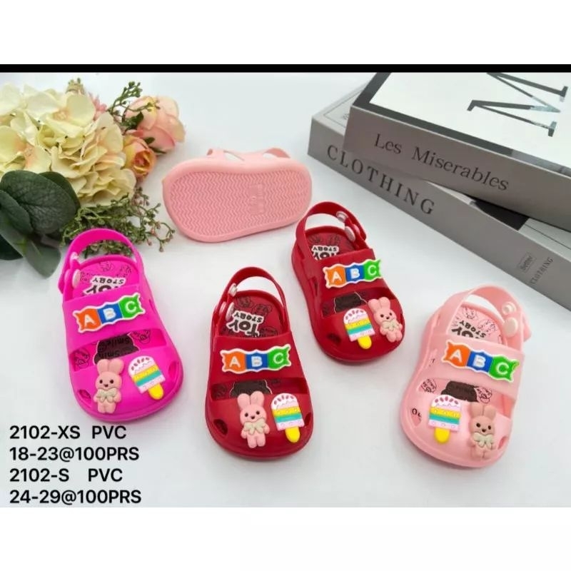 SANDAL SEPATU ANAK KARET JELLY/BALANCE 2102