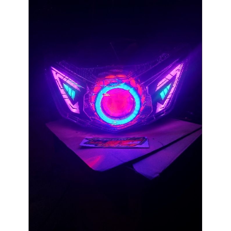 projie beat deluxe lampu depan beat new deluxe 2020 2021 2022 2023 cuatom alis runing pnp