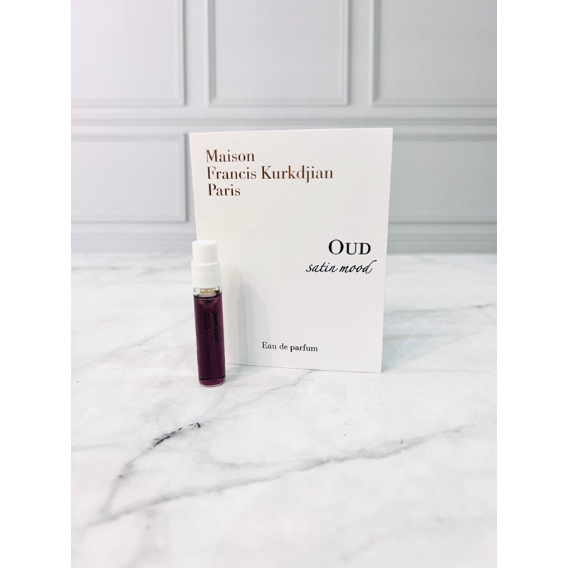 MFK Oud Satin Mood vial sample parfum 2ml