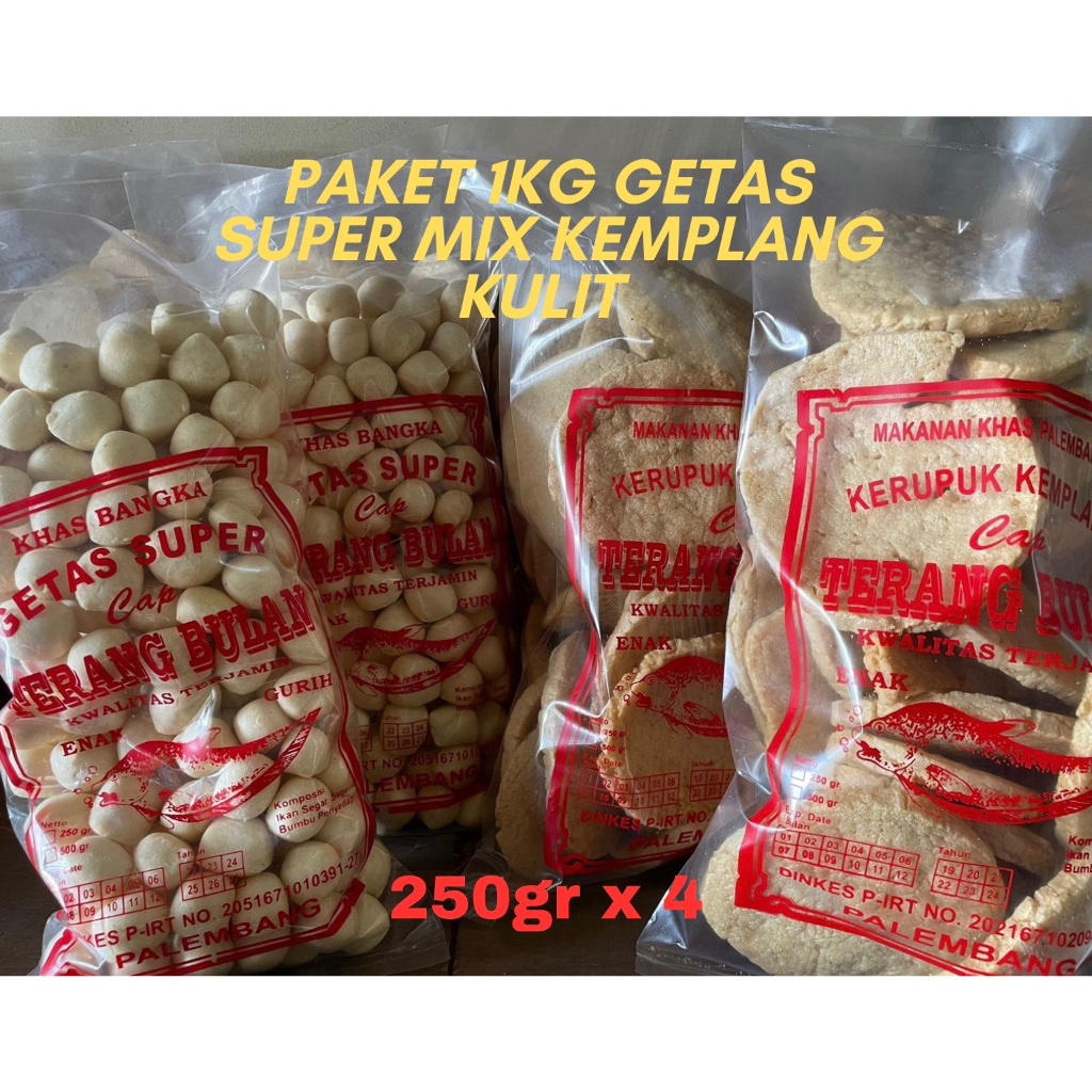 

PAKET 1KG GETAS MIX KULIT