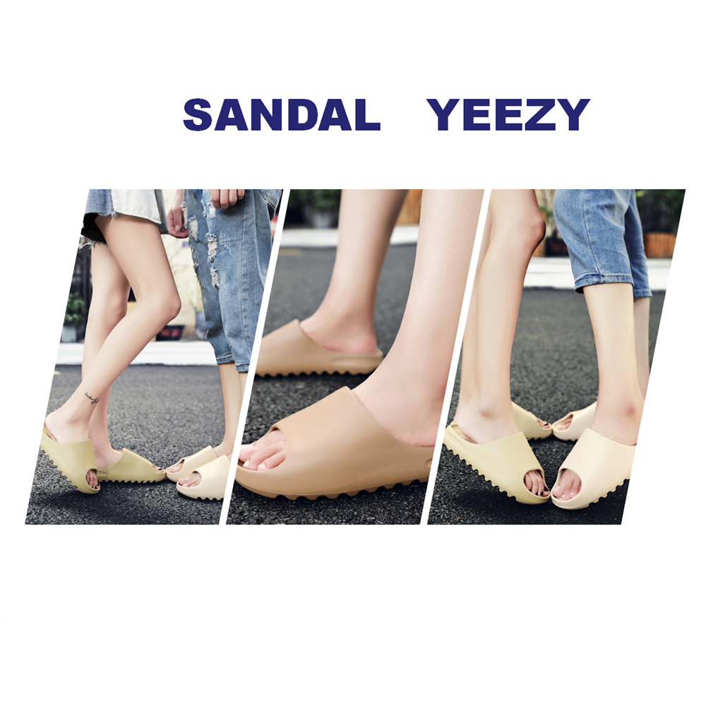 【COD &amp; Barang ready】Sandal Yeezy Slide Wanita EVA Anti Slip Import Sandal Pria Dan Wanita korea casual Casual Style Sendal