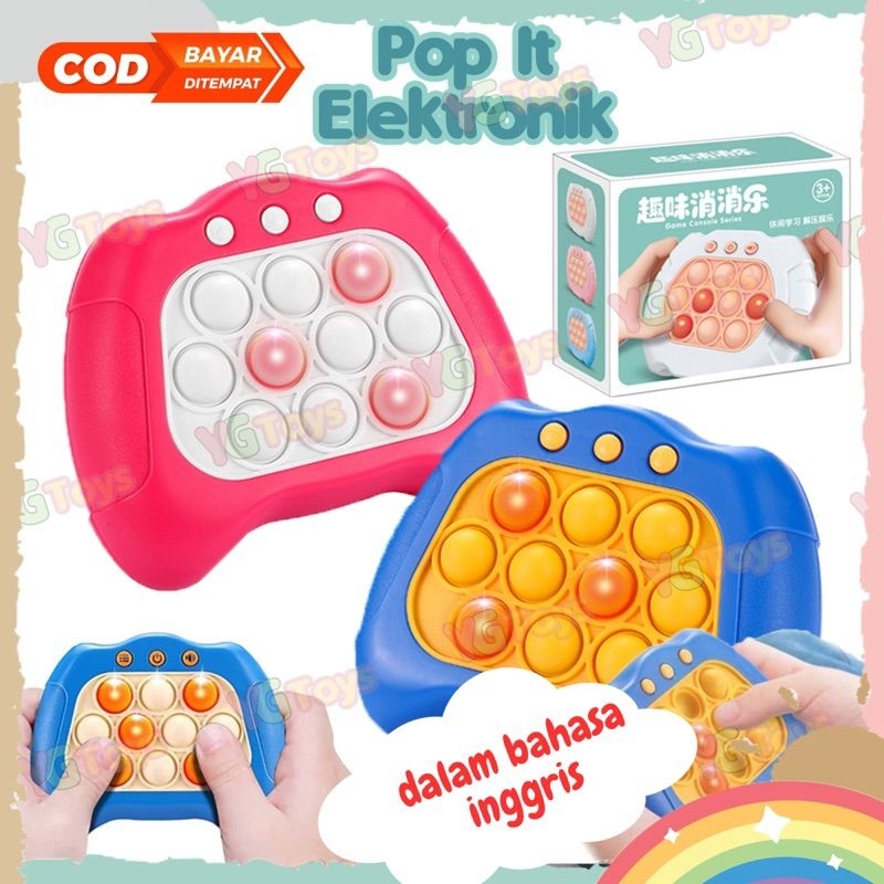 Mainan Pop It Electrik Fun Match Puzzle Mainan Edukasi Ketangkasan Memori Keluarga / Pop It Puzzle Match Fun