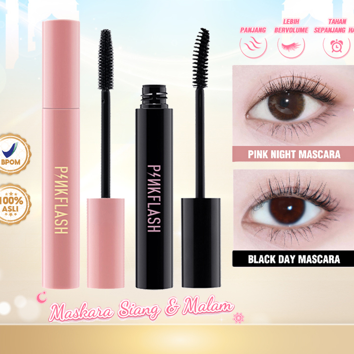 Pinkflash Oilproof Curl Mascara | Day Mascara | Night Mascara