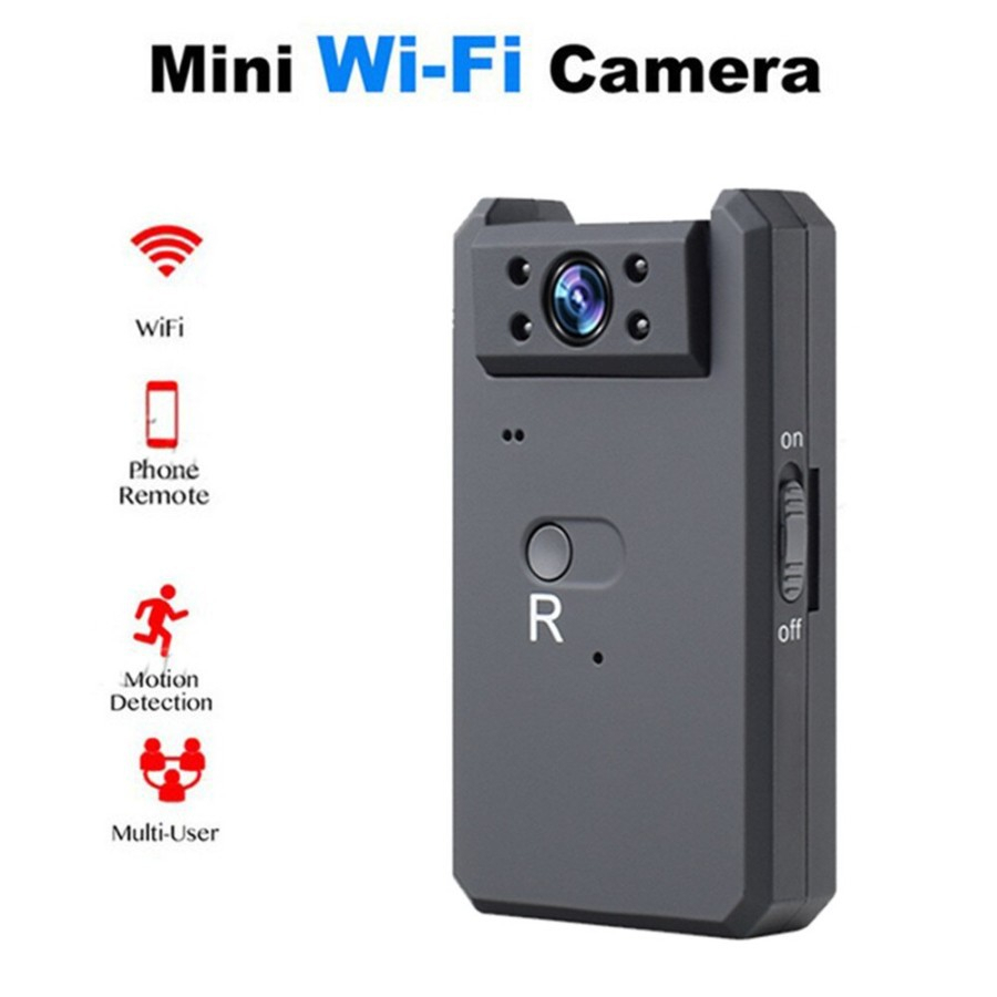 Kamera Kecil Tersembunyi Konek Ke Hp Camera Mini CCTV Wifi Pengintai Jarak Jauh Tanpa Kabel Spy Cam JS37