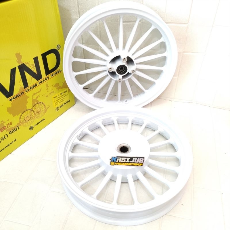 velg vnd bluerim palang 18 copy daytona vario 125/150 vario bohlam velg vnd copy daytona putih vario