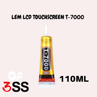 Lem LCD touchscreen warna transparan dan hitam 15ml, 50ml dan 110ml