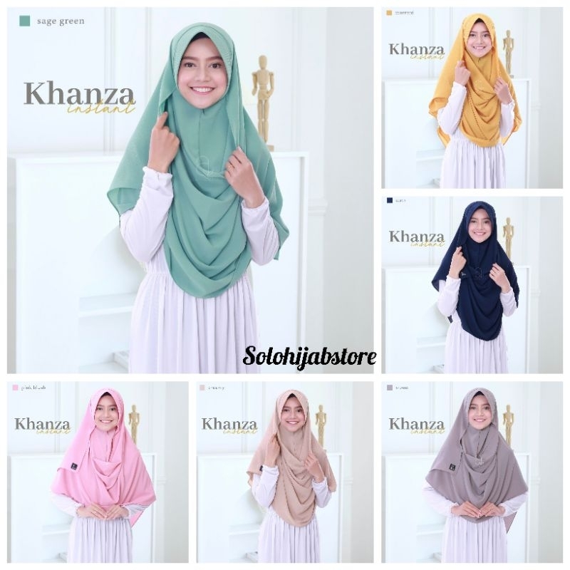 Pashmina Instan Khanza / Pashtan Khanza by Azmeela