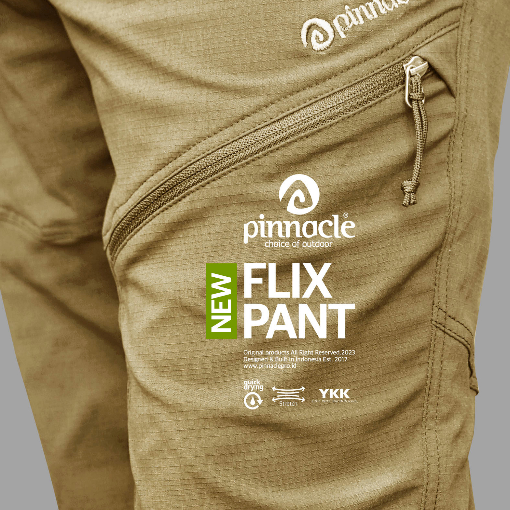 Pinnacle Flix Pant - Khaki