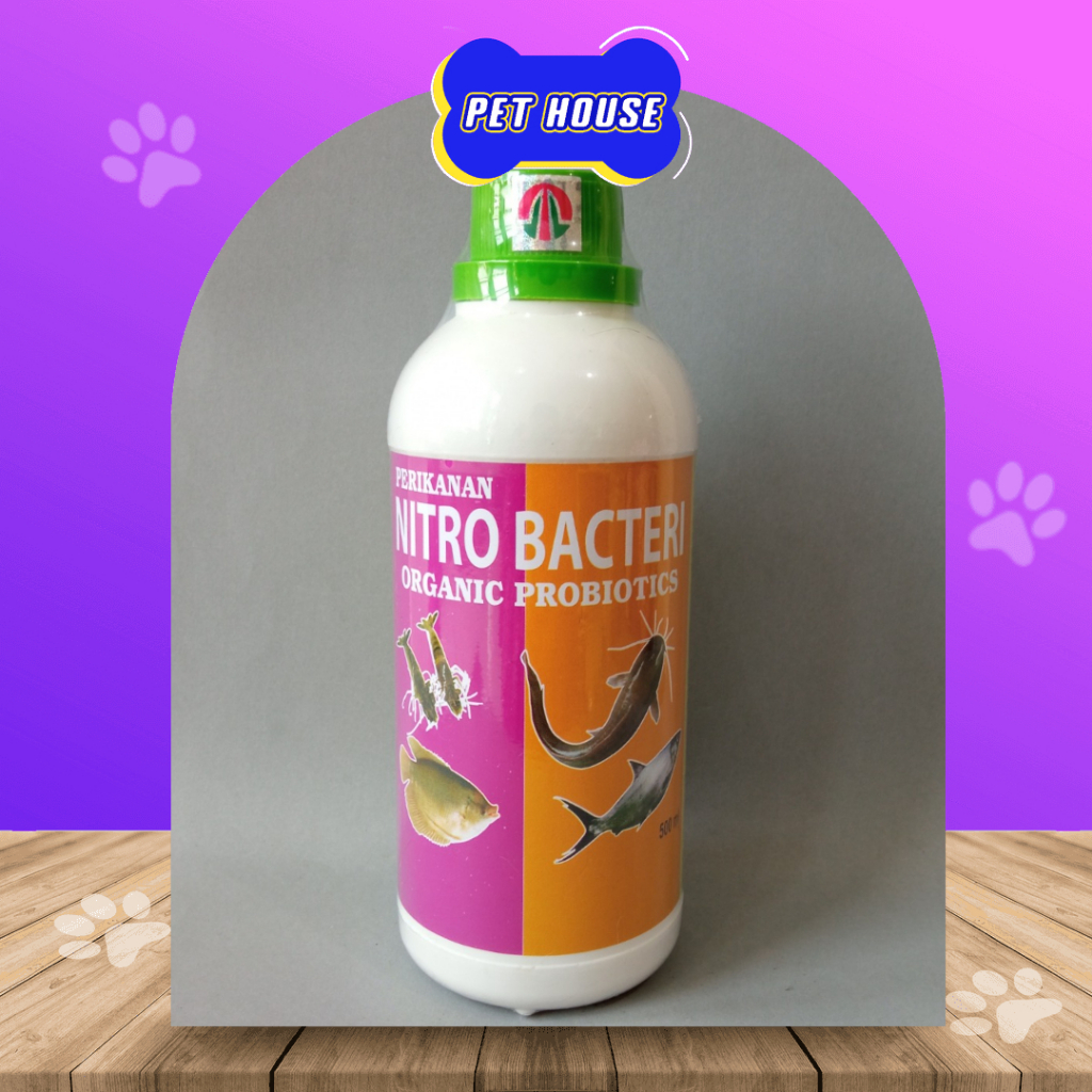 NITROBACTER 500ML - CAIRAN PROBIOTIK PENGURAI AMMONIA OBAT PENGILANG BAU KOLA TAMBAK IKAN MENURUNKAN