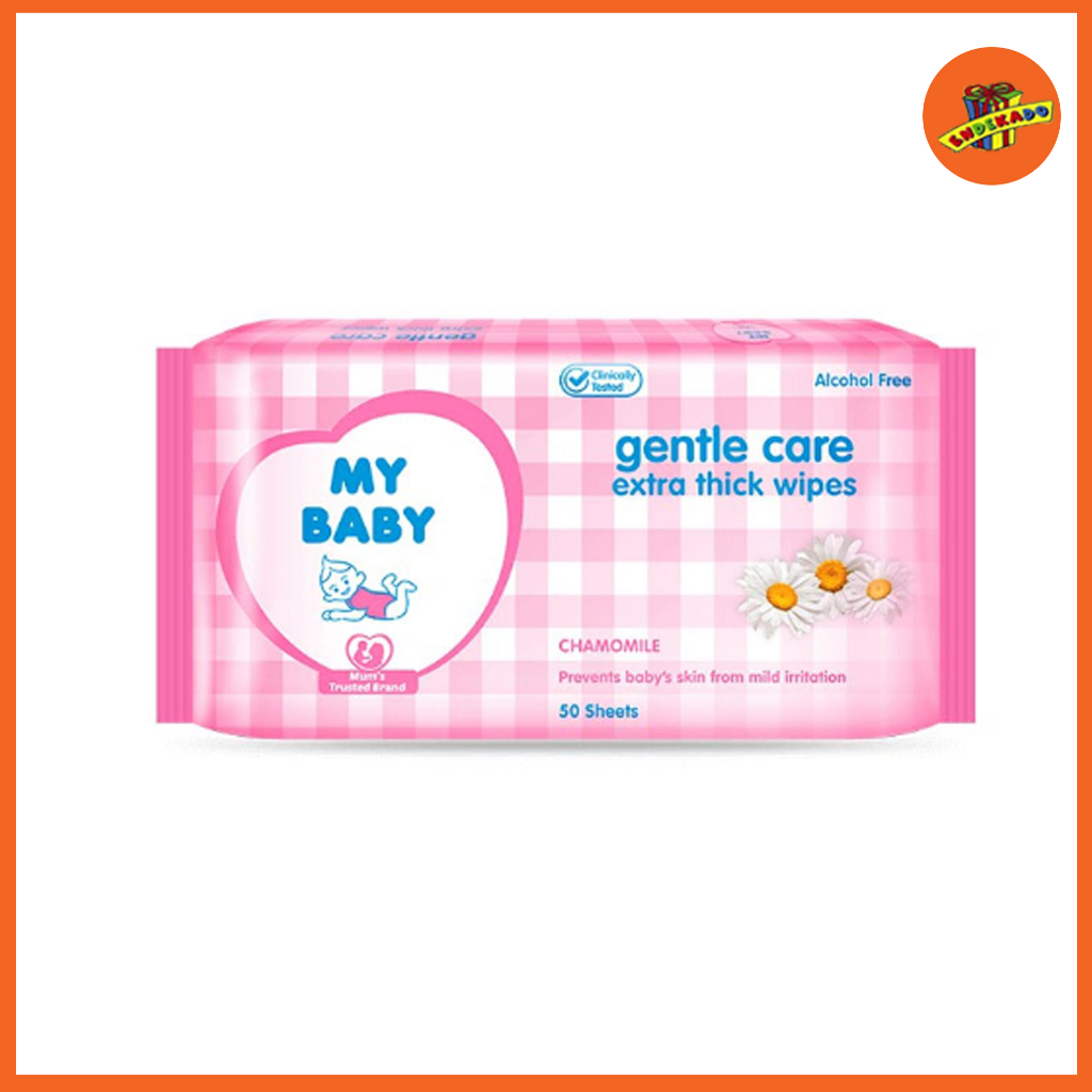 MY BABY Extra Care Wipes All Variant 50 Sheets - Tisu Basah