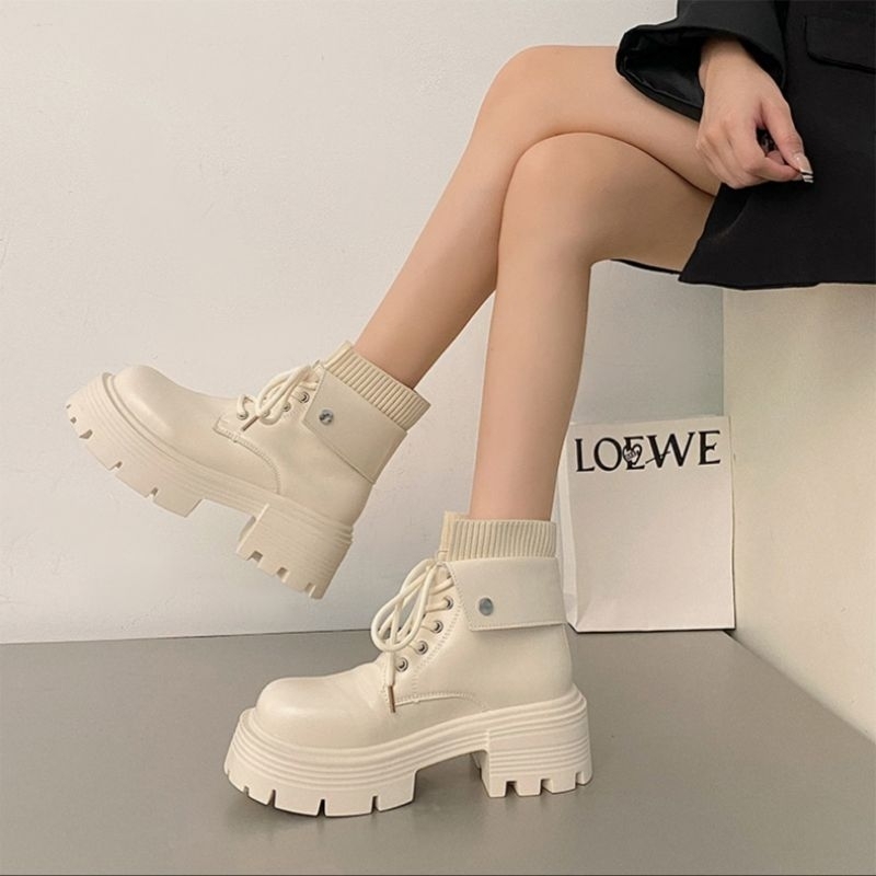 SUPER KREN BOOTS RECOMMEND SUPER CAKEP FHS BOOTS WEDGES  IMPORT E78129