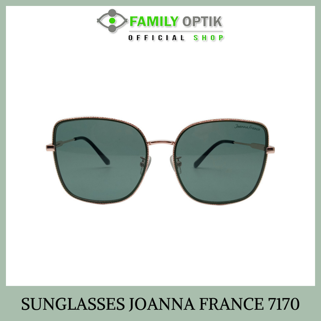 Kacamata Hitam Sunglasses - Joanna France (7170) - Pria Wanita Unisex anti uv