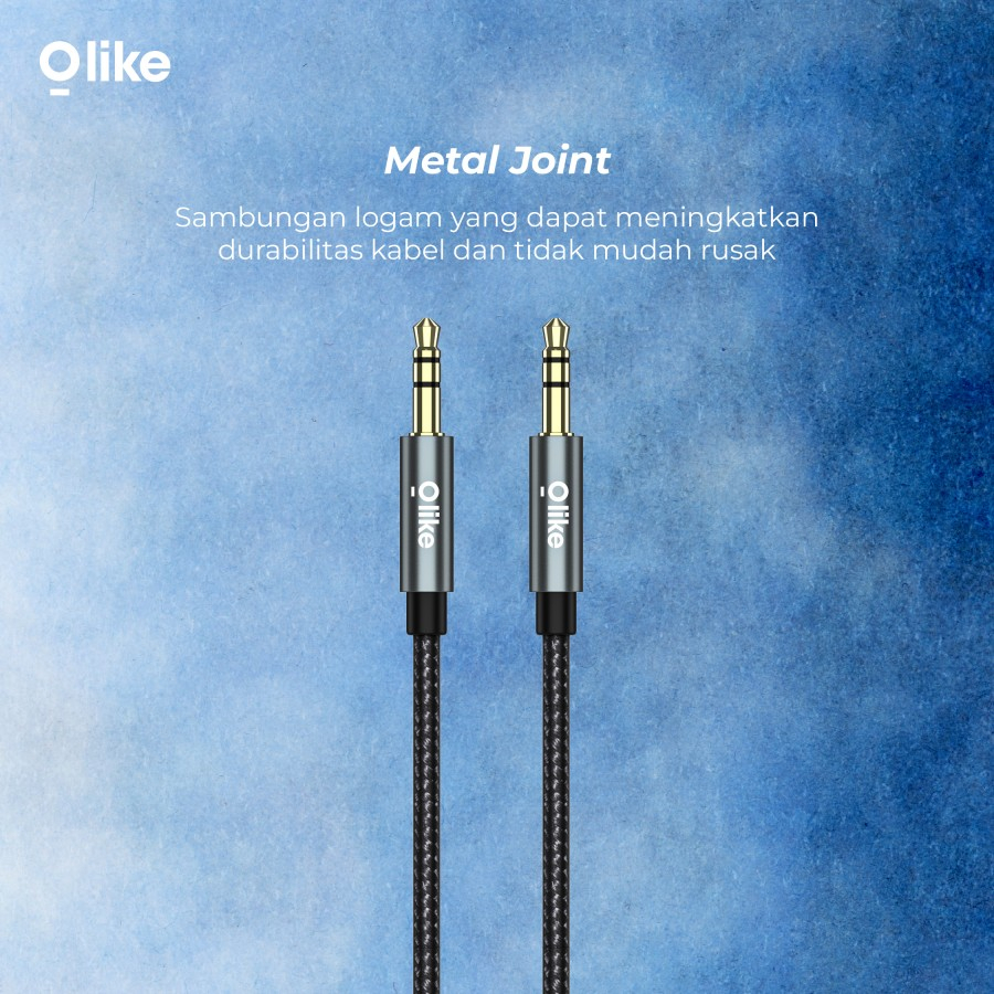 OLIKE ATA1 AUX AUDIO CABLE 100CM HI-FI SOUND JACK 3.5MM