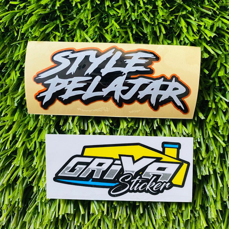 Stiker STYLE PELAJAR sticker cutting viral beat vario aerox ninja