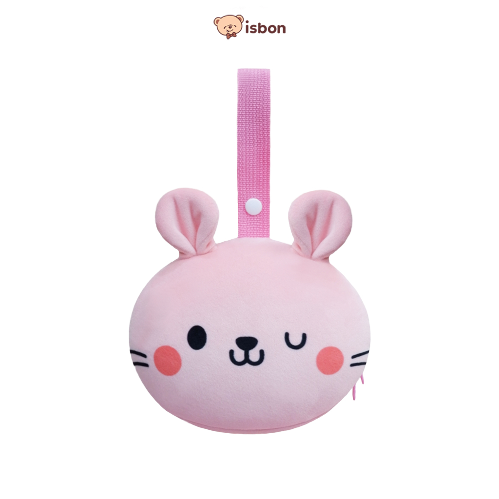 ISTANA BONEKA Balmut Bantal Selimut kelinci sweet dream rabbit pink Cocok Untuk Traveling Bahan Hangat dan Lembut