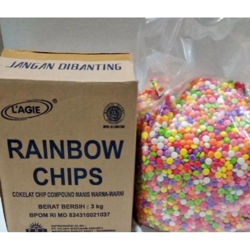 

CHOCOCHIP RAINBOW 1 KG