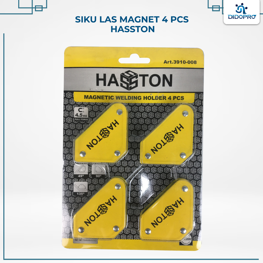 Siku Magnet Welding Holder 2&quot;/50mm Magnet Las Siku 4pcs 3910-008 HASSTON