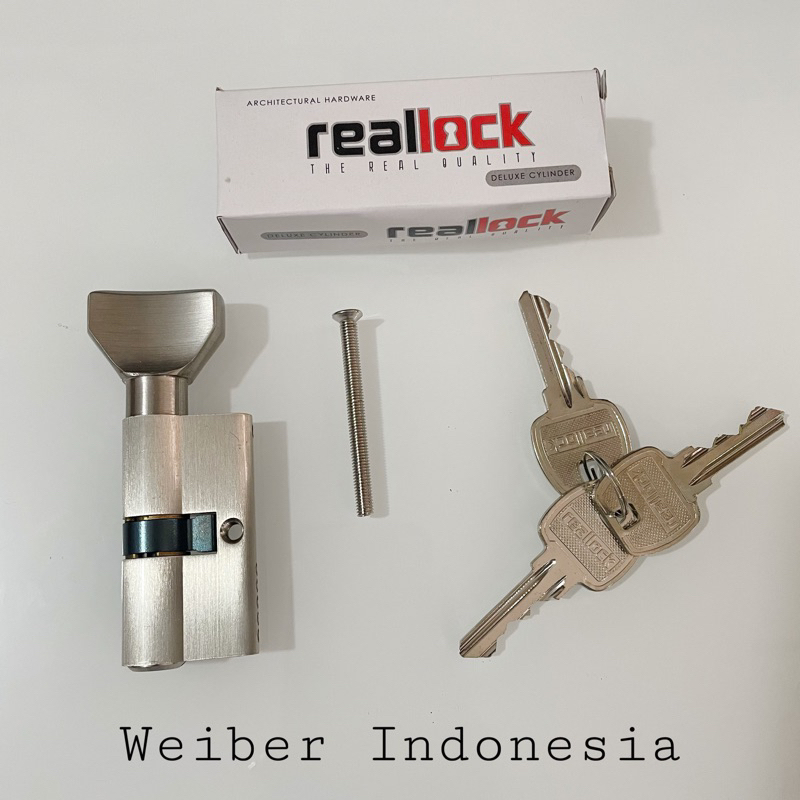 Cylinder Reallock TC  60 MM SN/Cylinder Kunci Pintu