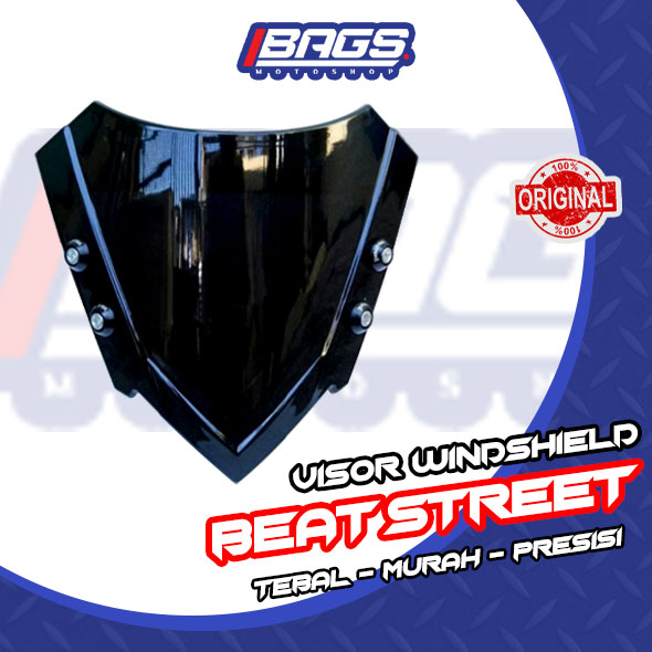 COD visor windshield yamaha xride visor beat street plus breket