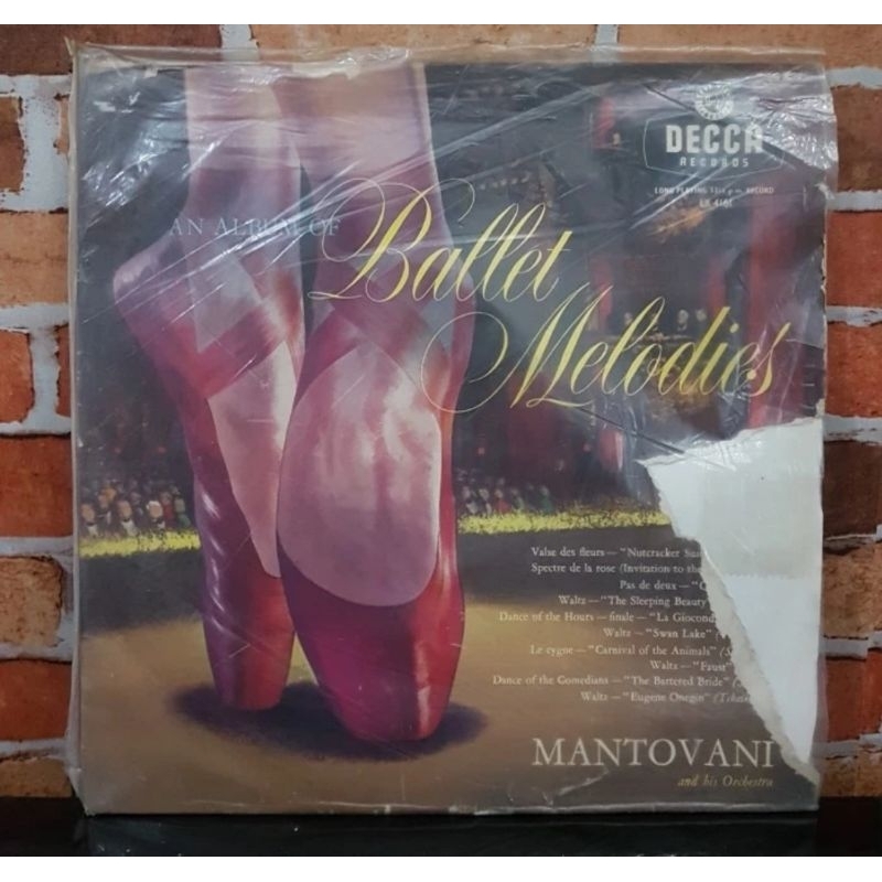 Vinyl Piringan Hitam 12 inch Mantovani-Ballet Melodies