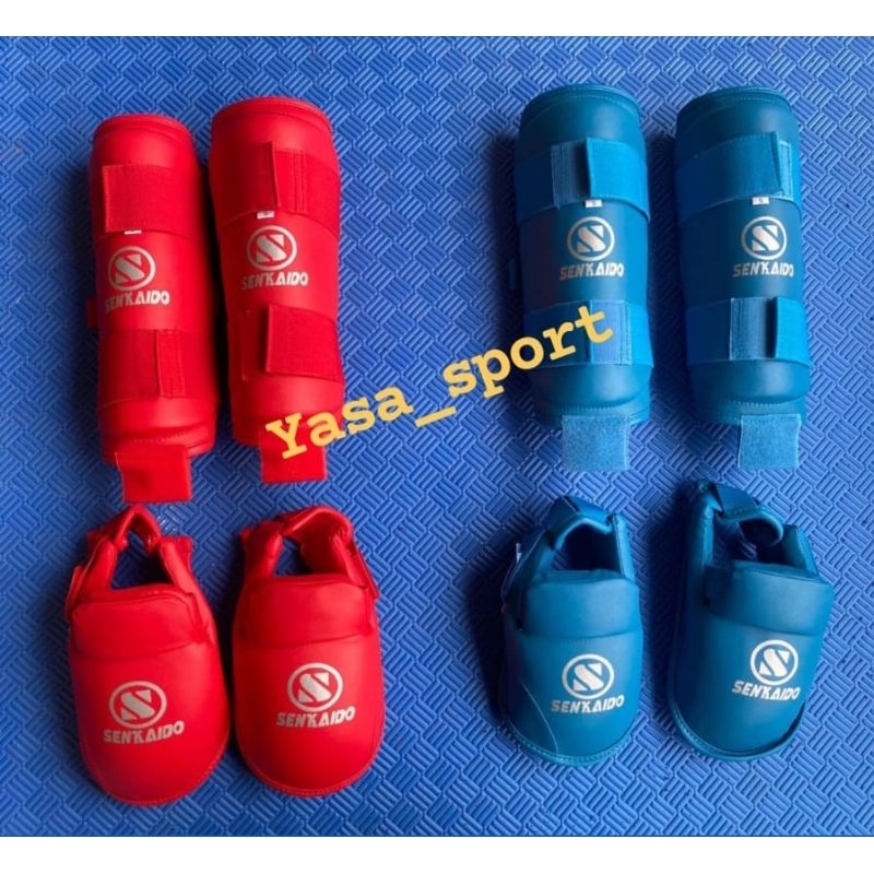 FOOT PROTECTOR KARATE SENKAIDO ORIGINAL // FOOT PROTECTOR DEKKER KARATE // PELINDUNG KAKI KARATE