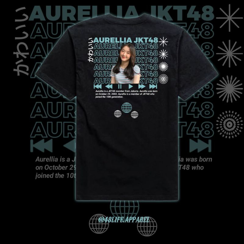 T-SHIRT /  KAOS  AURELLIA JKT48
