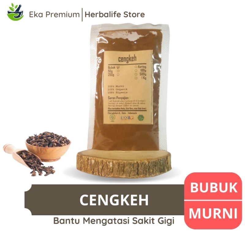 

CENGKEH BUBUK Cengkih Kering Asli Ramuan Rempah Herbal Jamu Tradisional Murni