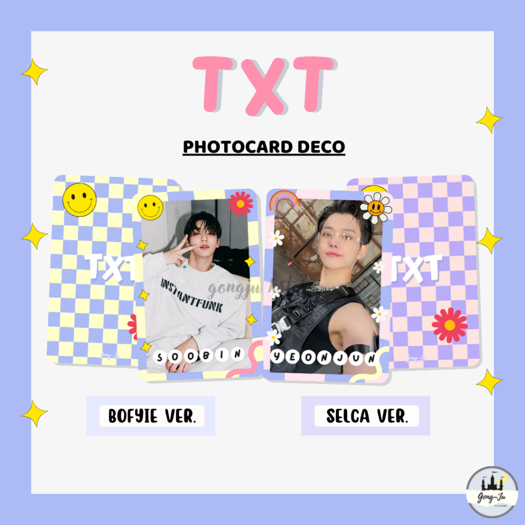 [ COD ] TXT DECO PHOTOCARD 1