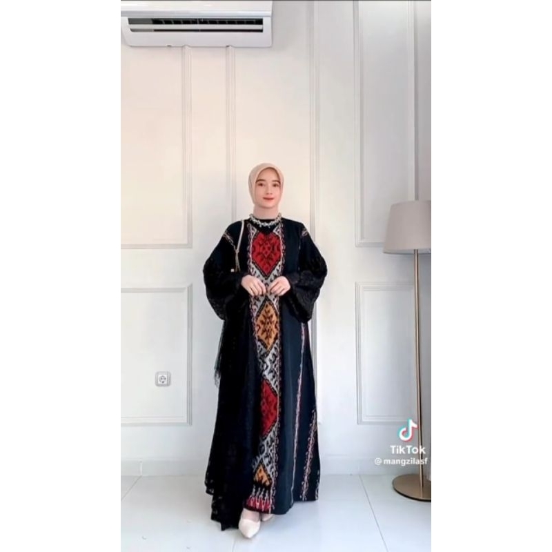 Djenar Dress -Baju Tenun - Couple Tenun Dress