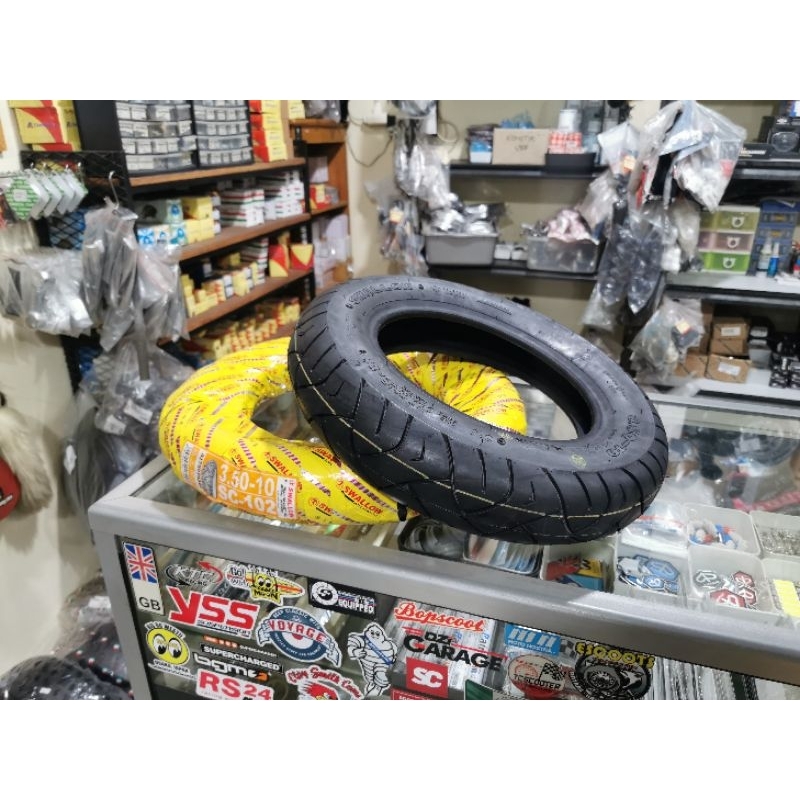 Ban Tubetype Ring 10 3.50 Swallow SC102 non tubeless Vespa Sprint PX Excel Spartan Exclusive2