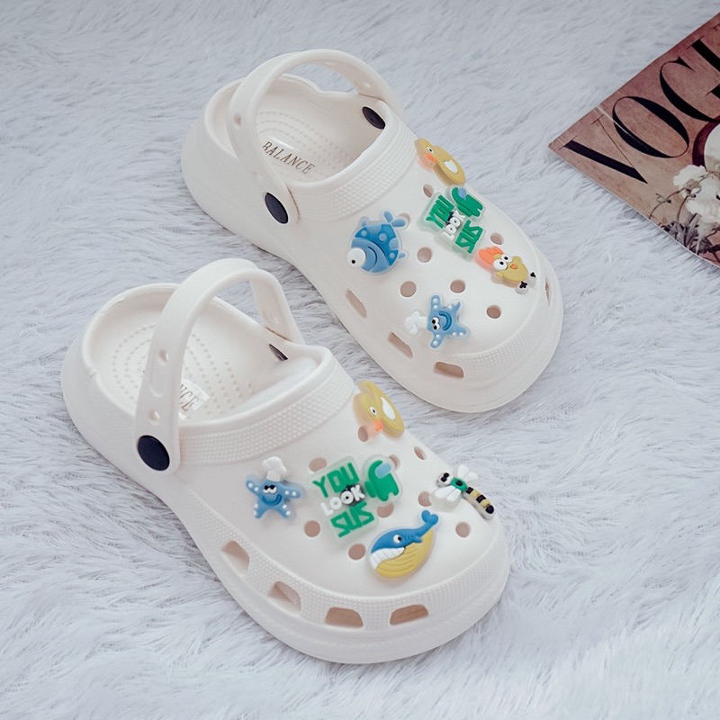 Sandal baim anak import D55 jibbit you look sus