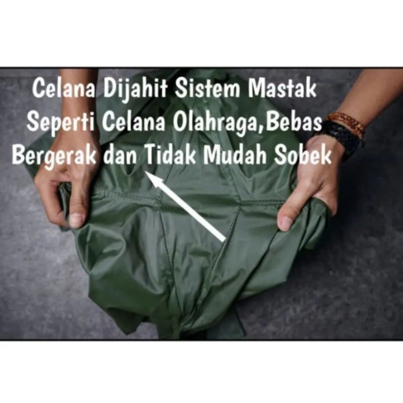 RAIN COAT!! JAS HUJAN SETELAN PRIA WANITA BY BINTANG MOCCA PREMIUM