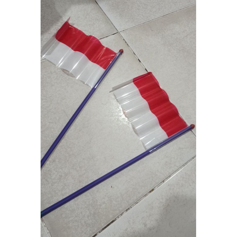 BENDERA MERAH PUTIH PLUIT 20 PC