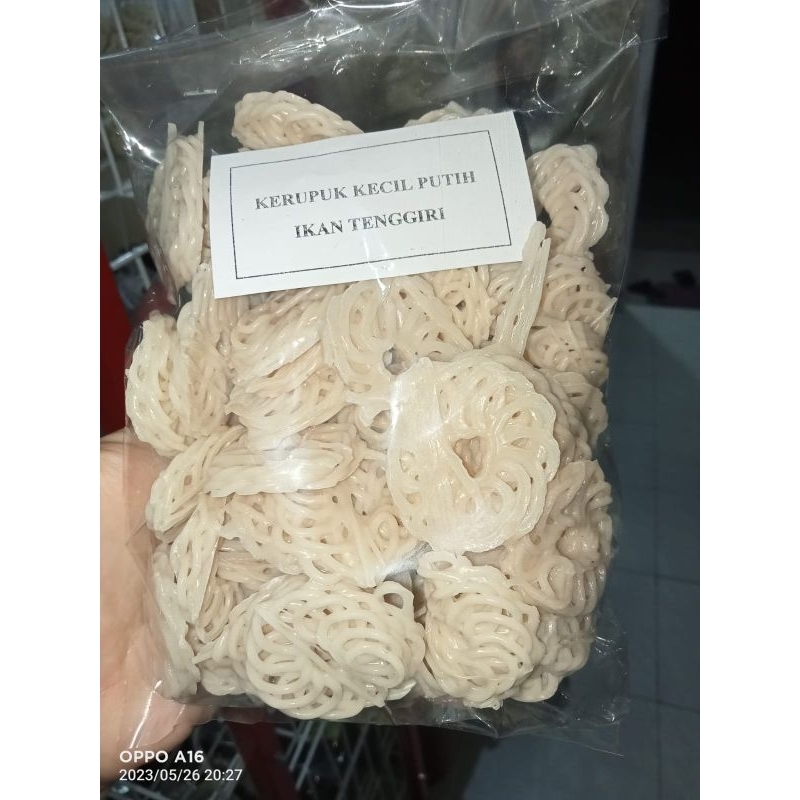 

kerupuk tenggiri putih kecil