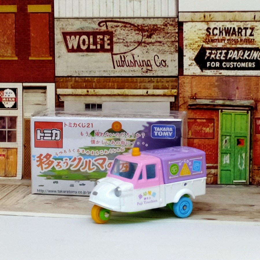 Daihatsu midget Bemo No 50 Tomica kuji 21 Diecast Mobil koleksi harga murah