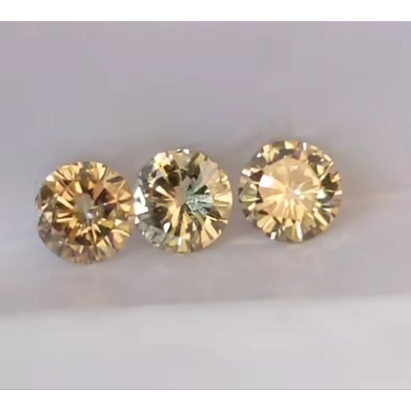 BERLIAN ASLI - UTUH-LEPASAN-COLA-BROWN-BERLIAN EROPA-CANTIK-NIKAH-CINCIN-LIONTIN