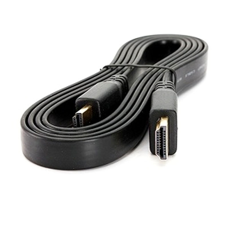 Kabel HDTV FLAT Gepeng Full HD 3D 1.5m 3m 5m HDmi