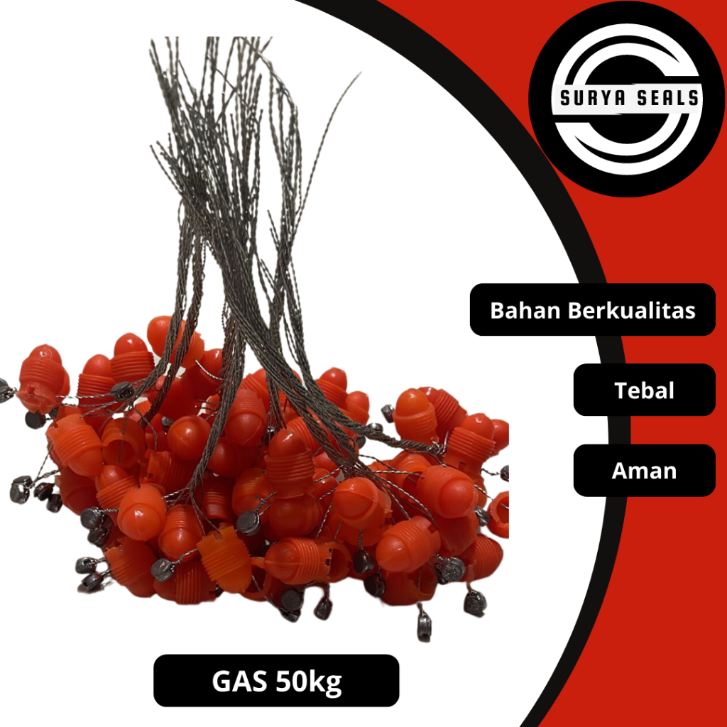 Tutup Segal Gas 50KG / Tutup Gas 50KG isi 100Pcs