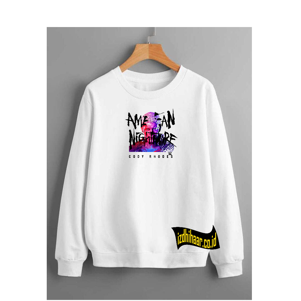 SWEATER CREWNECK MOTFI CODY RHODES WWE