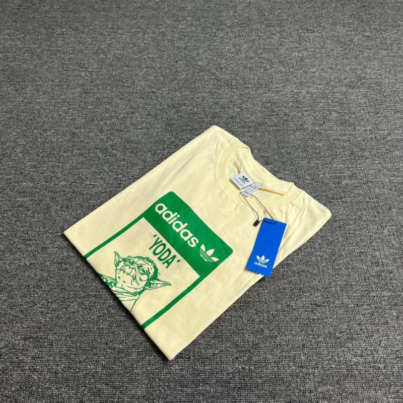 KAOS ADIDAS YODA FULL TAG LABEL CASUAL