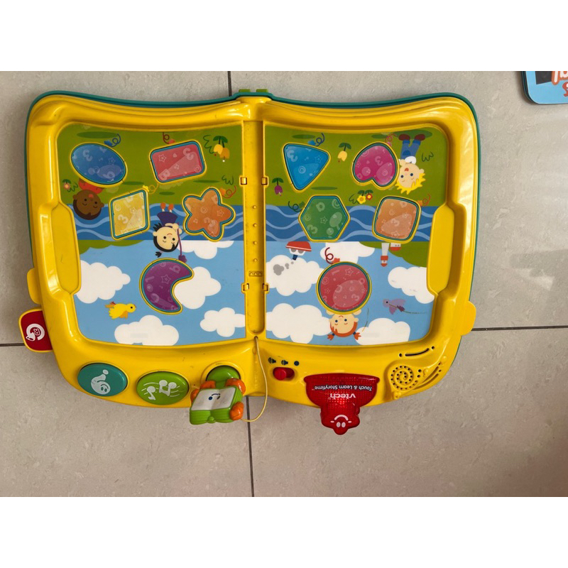 vtech touch and learn story time interactive book