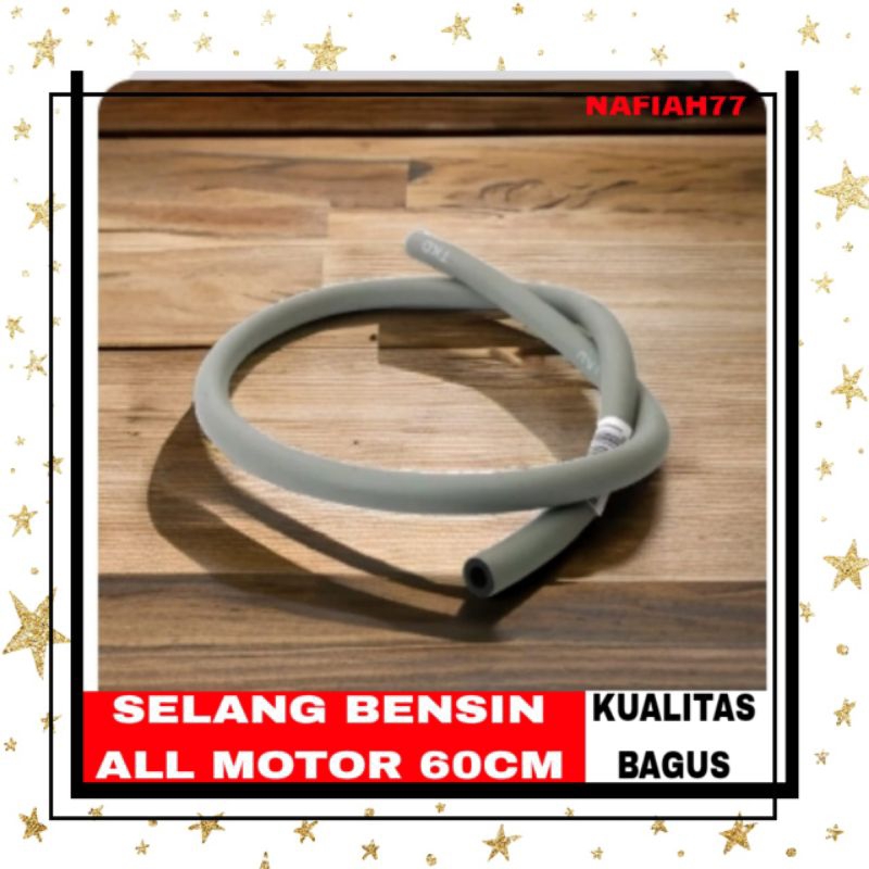 (KUALITAS BAGUS )SELANG BENSIN KAISAR VIAR TOSSA ALL MOTOR PANJANG 60CM SPARE PARTS MOTOR RODA TIGA