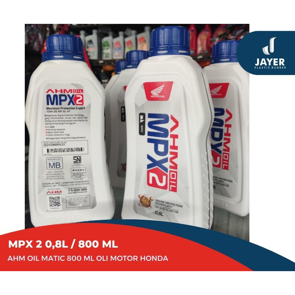 OLI MPX 2 MATIC 0,8 L 30SL  Oli Mesin Metik MPX 800ML