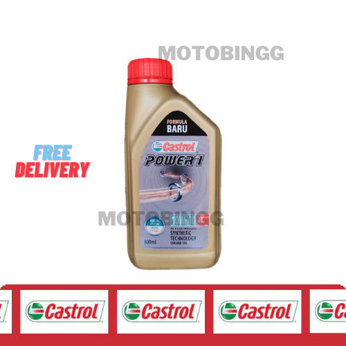 Castrol Power 1 4T 10W-40 0.8 liter Oli Castrol 4T