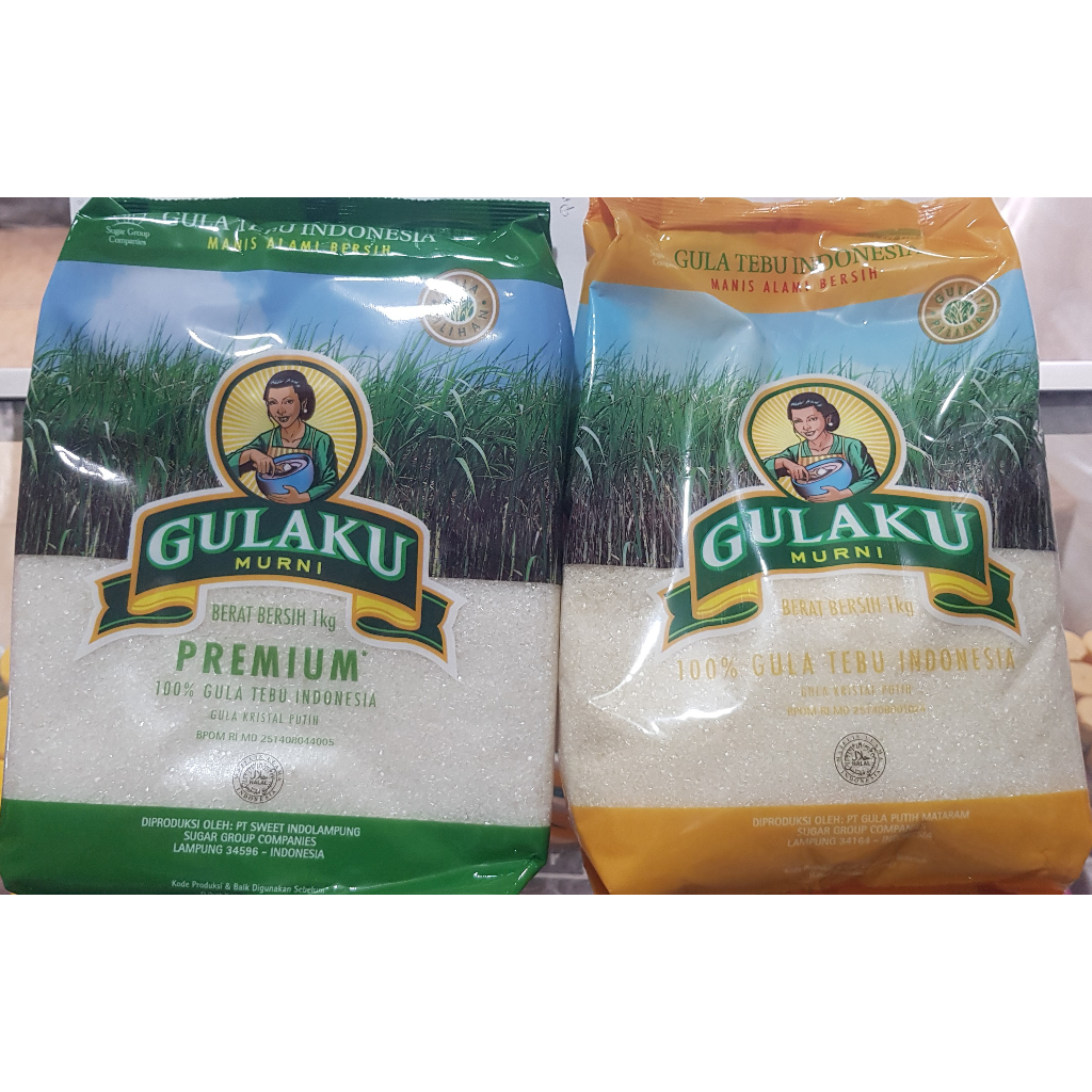 

Gula / Gula Pasir / GULAKU kemasan 1kg