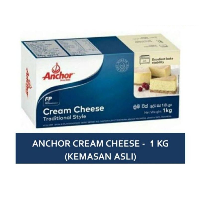 

Anchor Cream Cheese 1kg