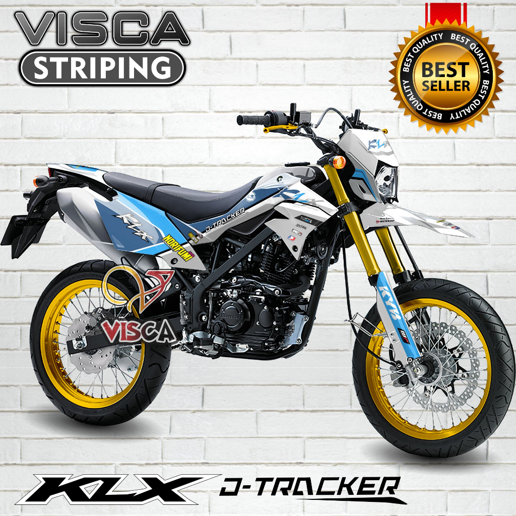 Decal KLX Dtracker Full Body - Stiker KLX Dtracker Full Body - Dekal KKLX Dtracker Full Body - Strip