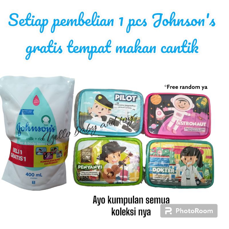 SABUN MANDI BAYI JOHNSON MILK RICE BATH