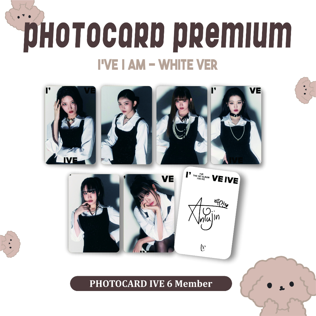 PHOTOCARD PC PREMIUM IVE I AM WAVE