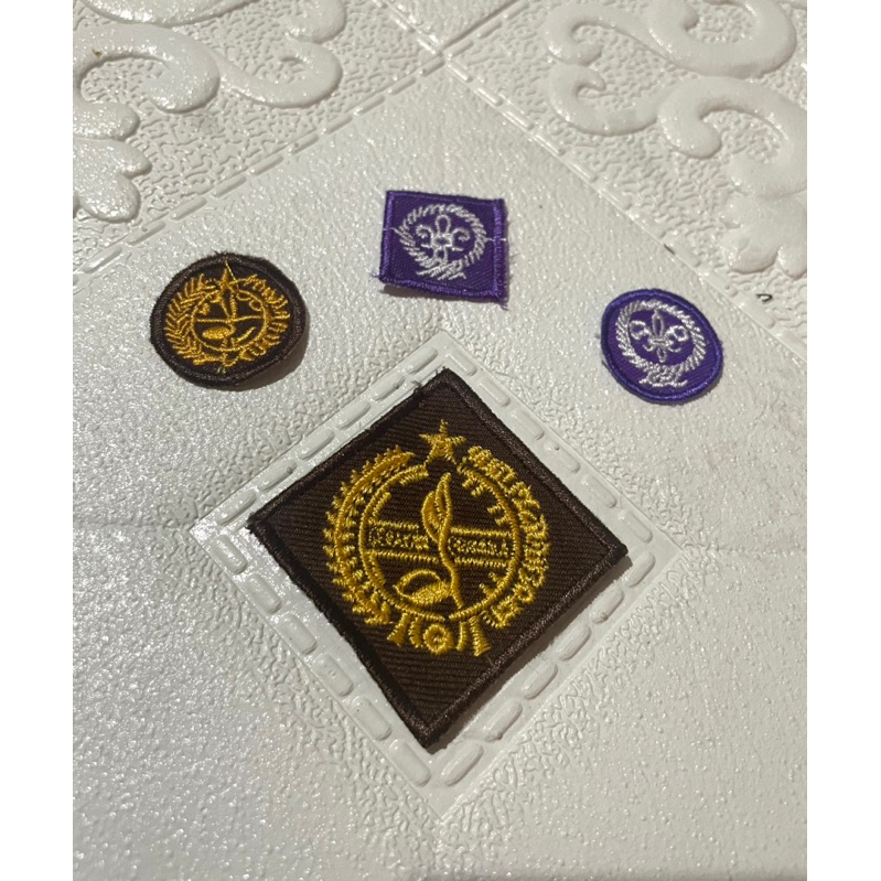 LAMBANG BADGE TUNAS PRAMUKA BADGE LAMBANG WOSM PUTRA PUTRI